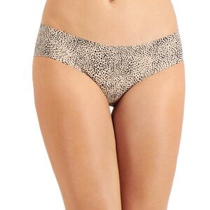 Alfani Women's Laser-Cut Hipster Underwear, Cheetah Size L